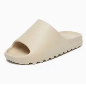 Pale yellow foam slides